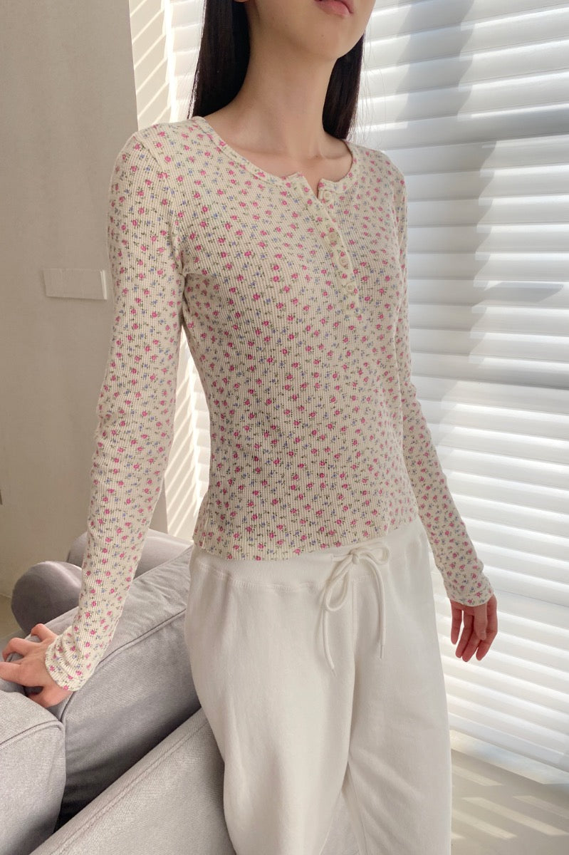 Ahern Floral Thermal Top | Parallel