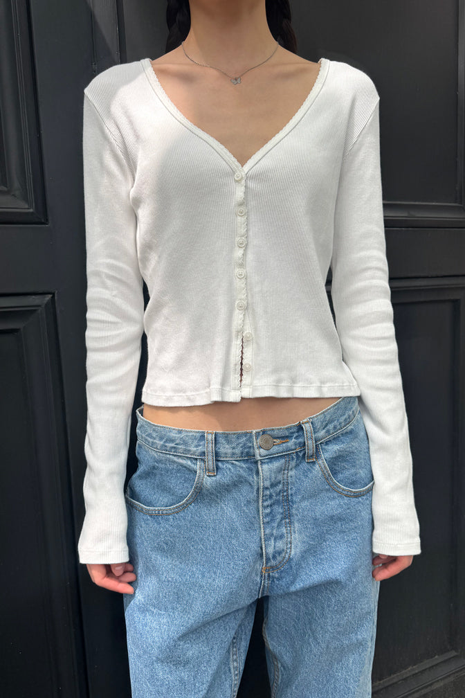 Paige Top | White / S