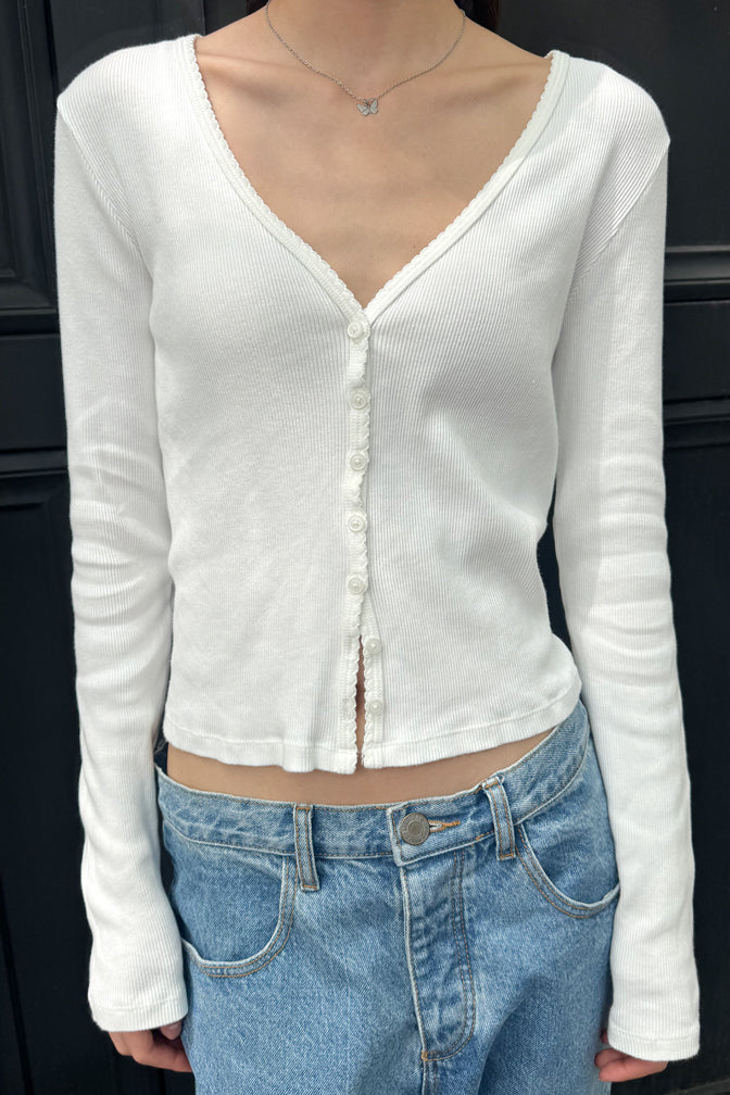 Paige Top | White / S