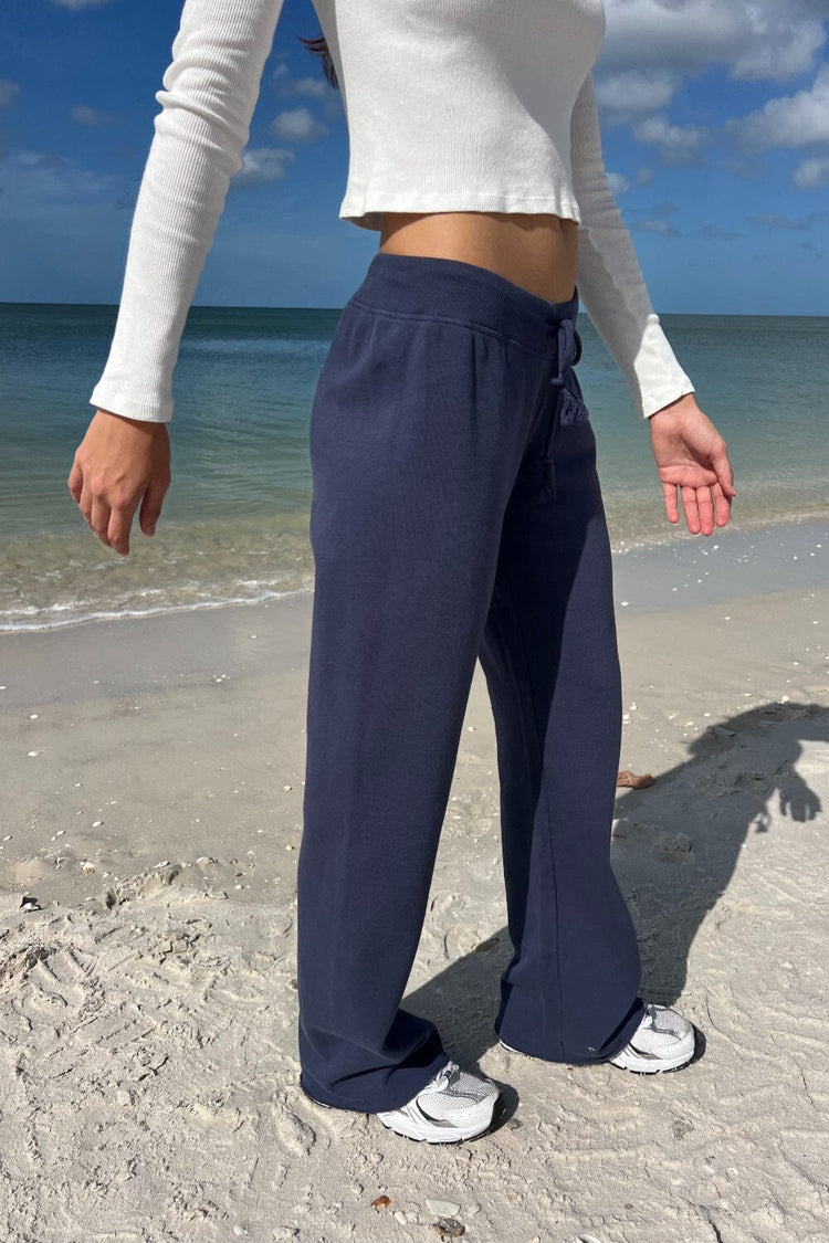 Rainey Cotton Sweatpants | Navy Blue (Do Not Enable) OK / XS/S