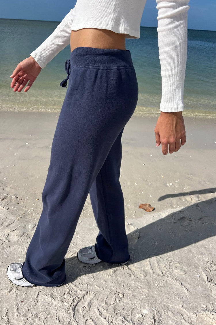 Rainey Cotton Sweatpants | Navy Blue (Do Not Enable) OK / XS/S