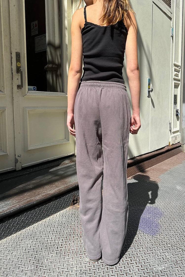 Anastasia Tie Sweatpants | Dark Grey / XS/S