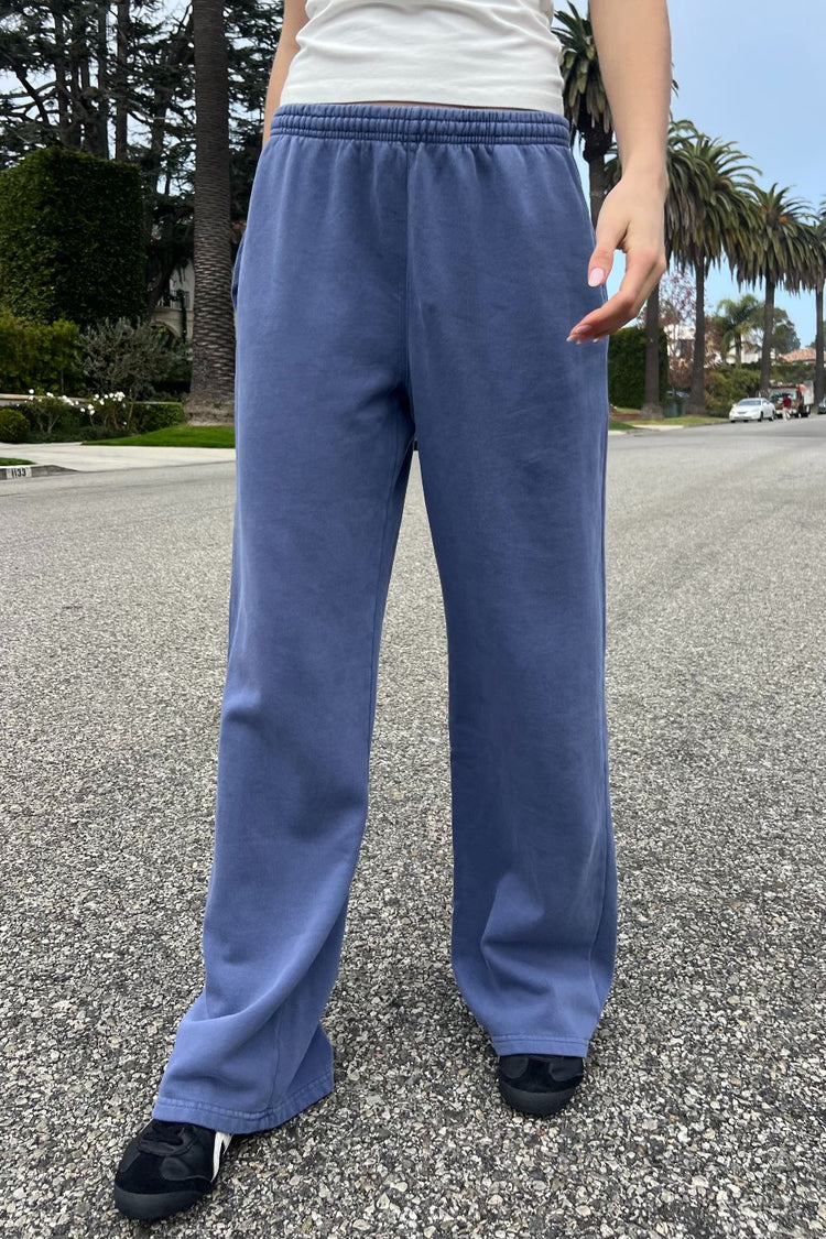 Anastasia Tie Sweatpants | Faded Blue / XS/S