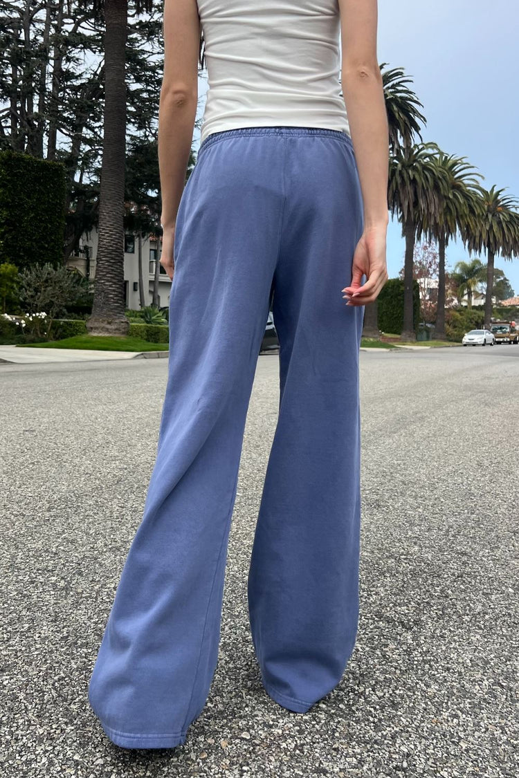 Anastasia Tie Sweatpants | Faded Blue / XS/S