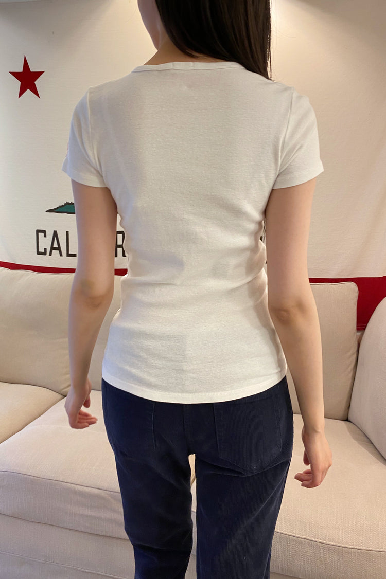 Hailie Singapore Top | White / S