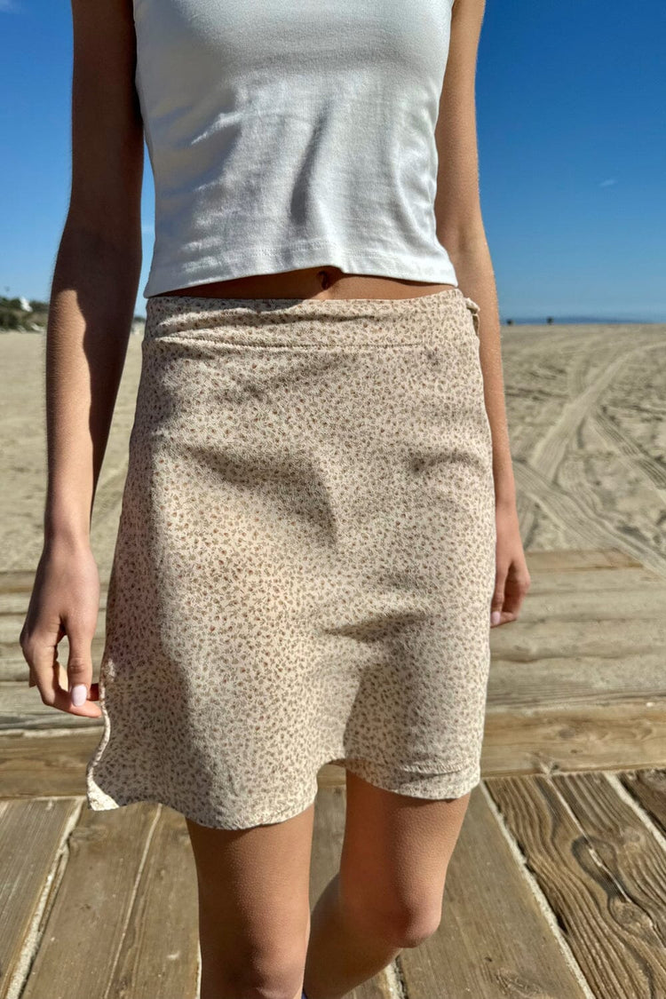 Genevieve Skirt | Light Pink Floral / XS/S