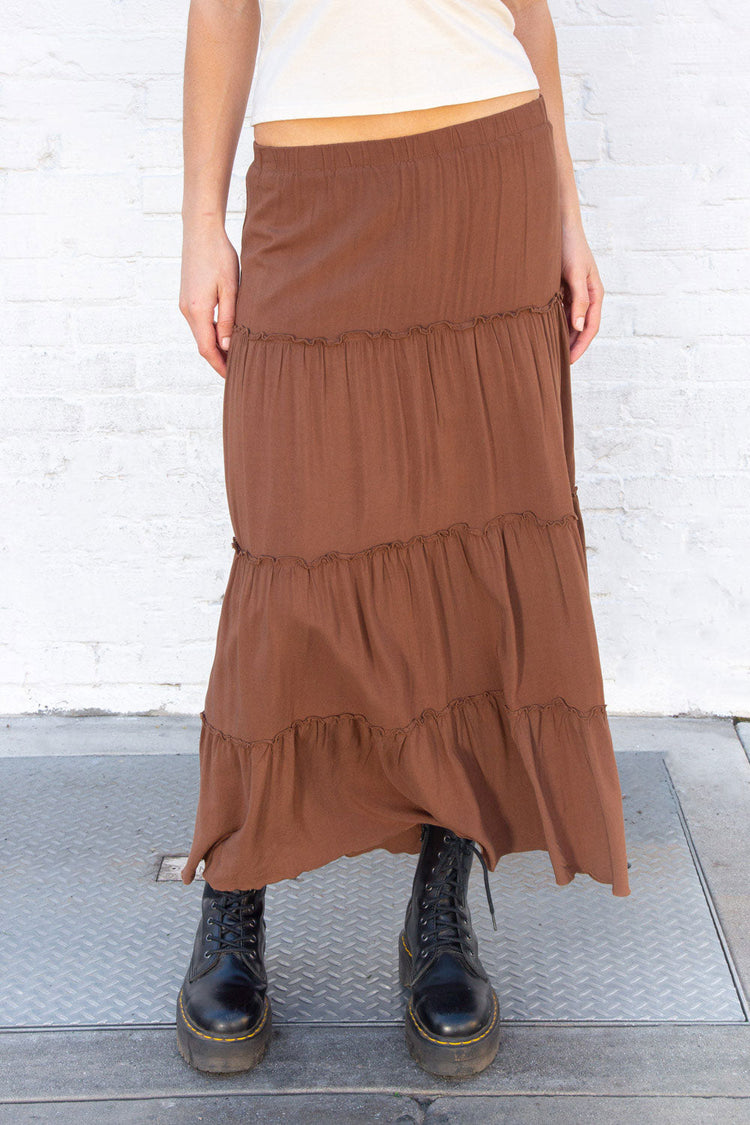 Izzy Skirt | Brown / S