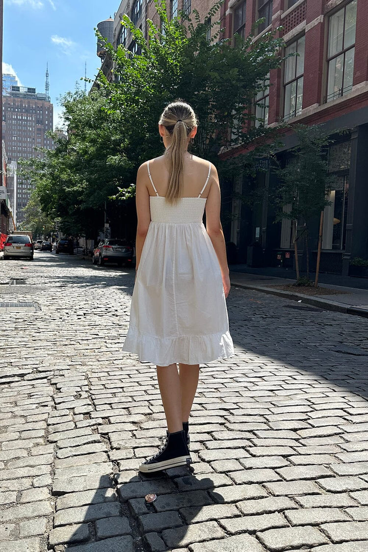 Florence Dress | Natural White / S