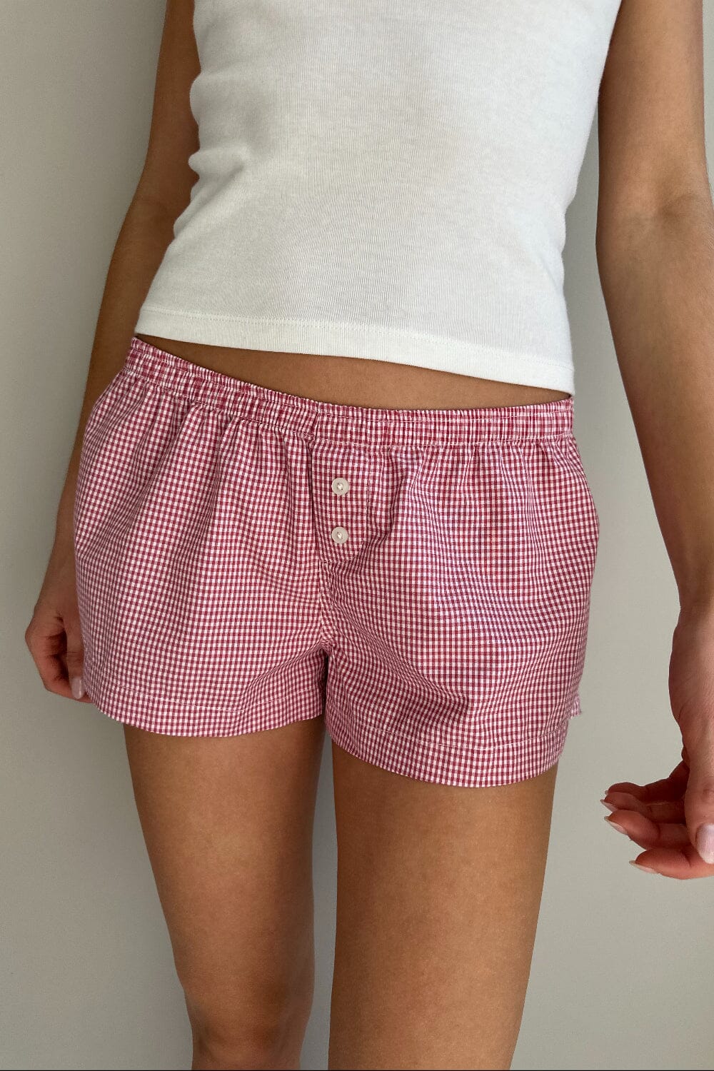 Red Gingham / XS/S