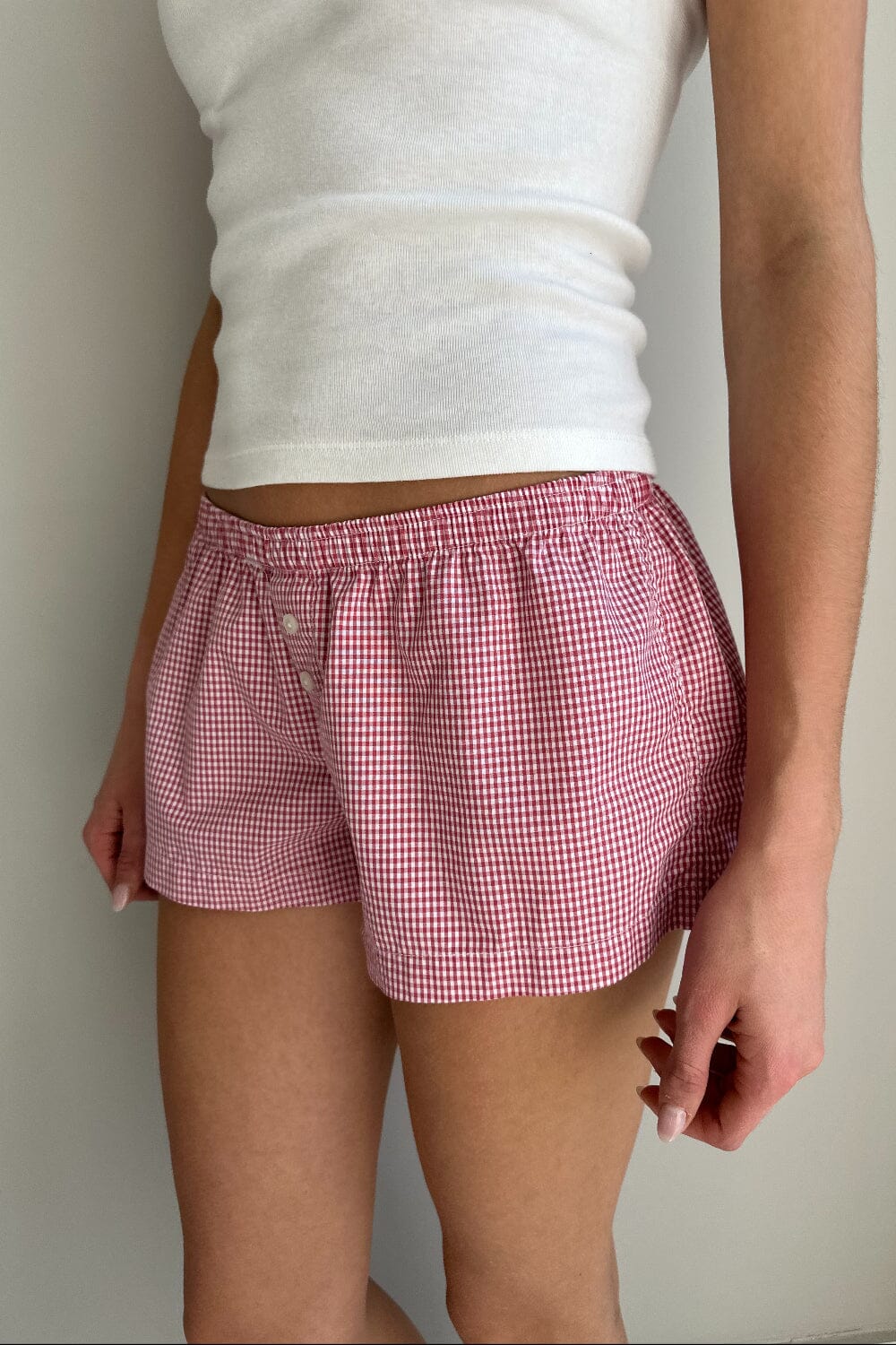 Red Gingham / XS/S