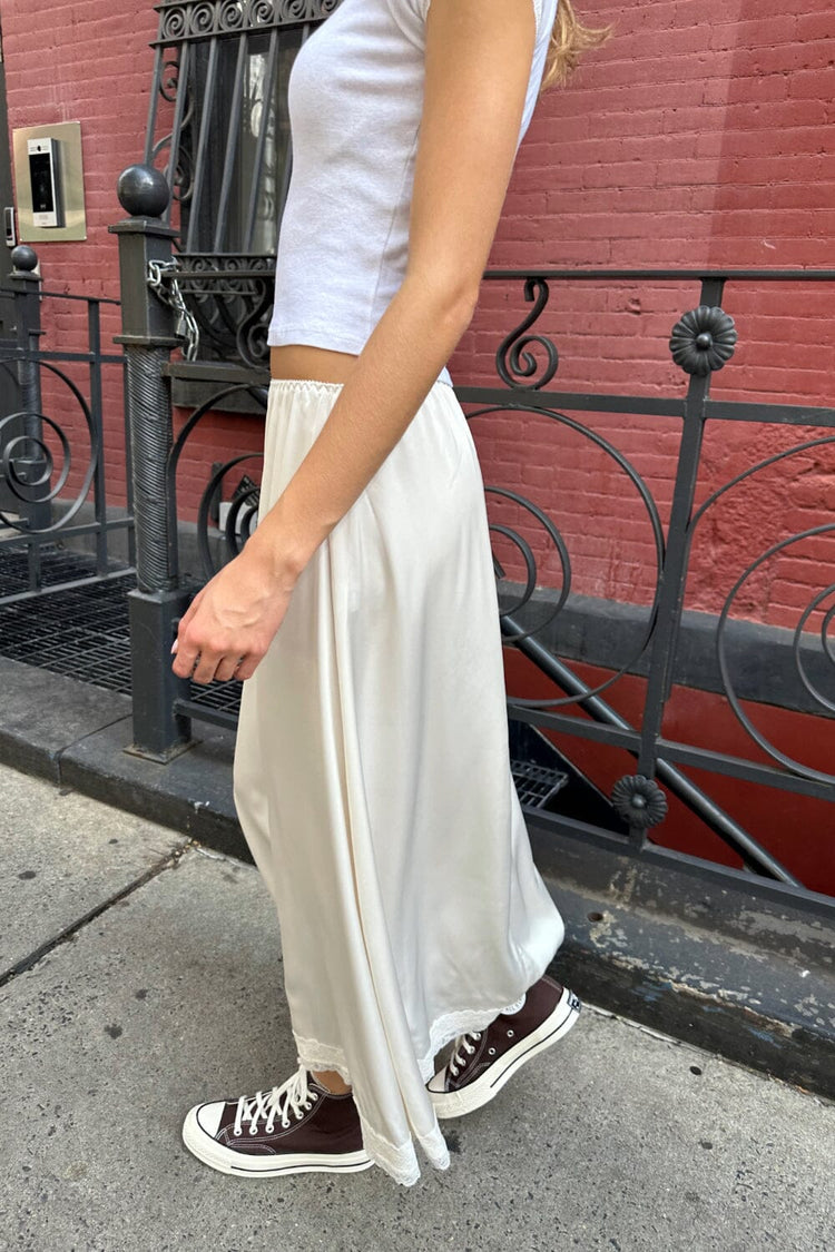 Wilma Skirt | Ivory / XS/S