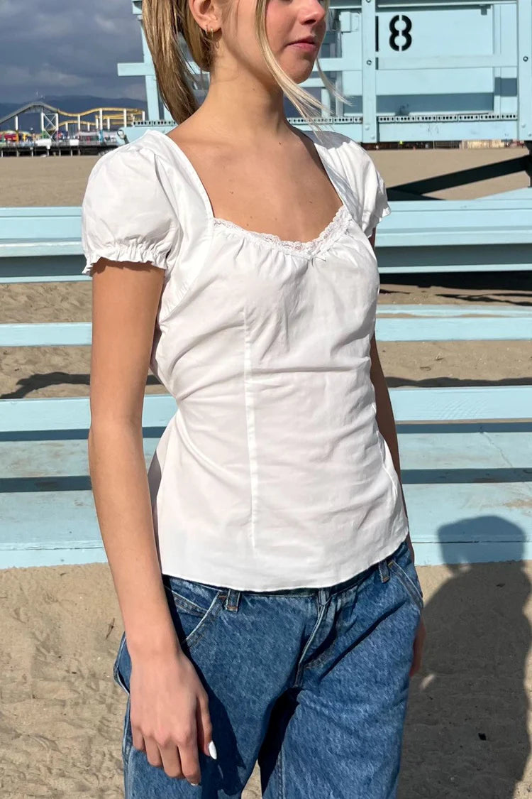 ODETTE LACE TOP | ODETTE LACE TOP