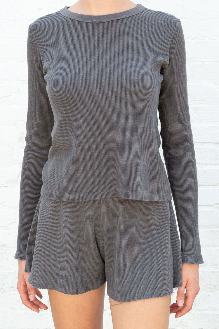 Tori Thermal Top | Charcoal / S