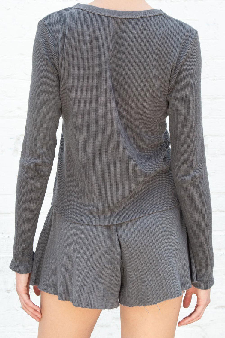 Tori Thermal Top | Charcoal / S