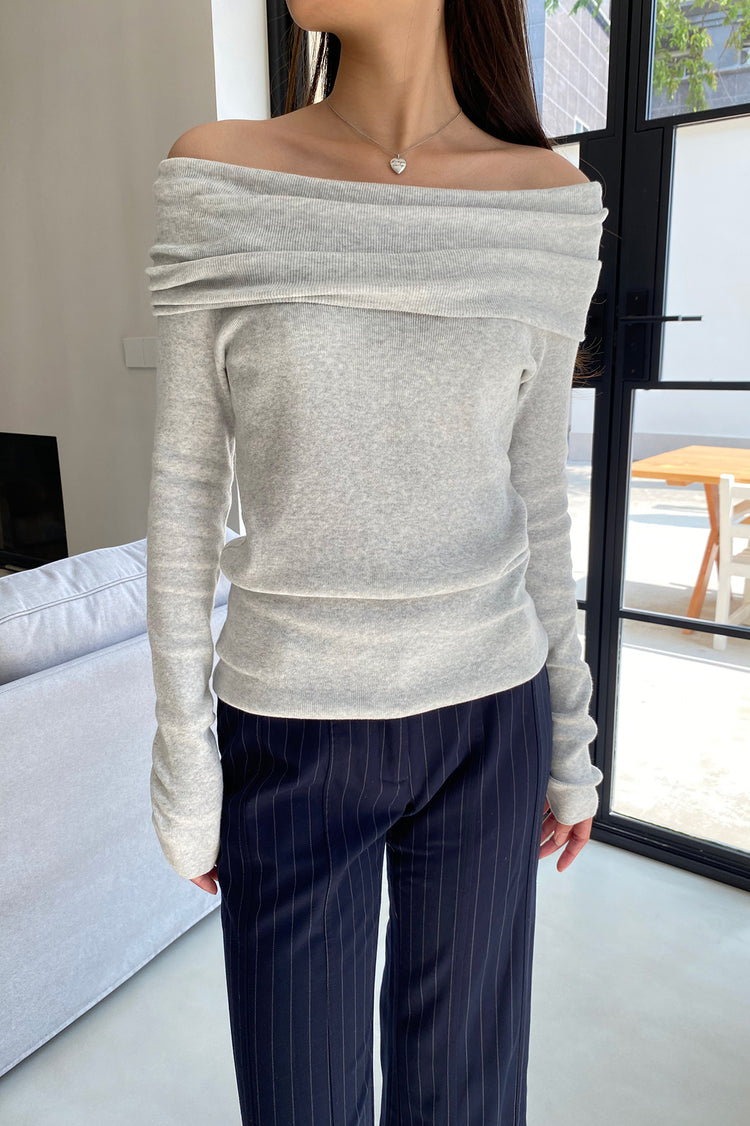 Daniela Sweater | light-grey / S