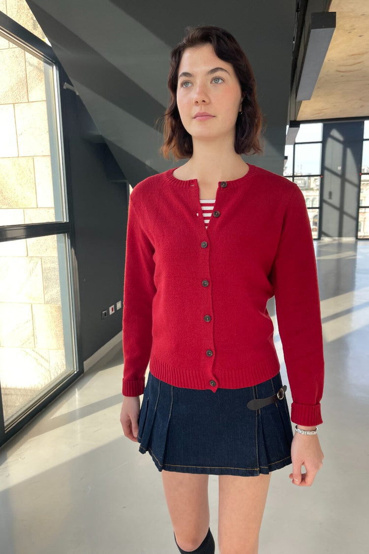 Amalie Cardigan | Red / S/M