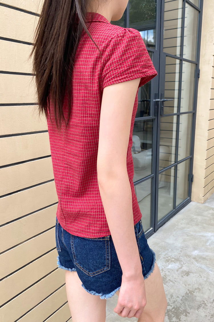 Rue Plaid Top | Rue Plaid Top