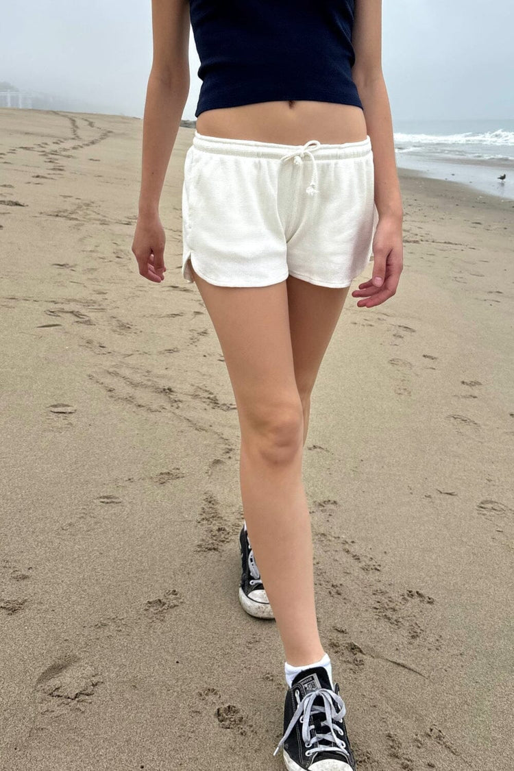 Summer Thermal Shorts | White / XS