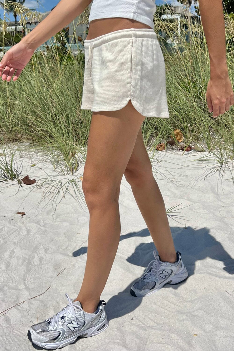 Summer Thermal Shorts | Ivory / XS