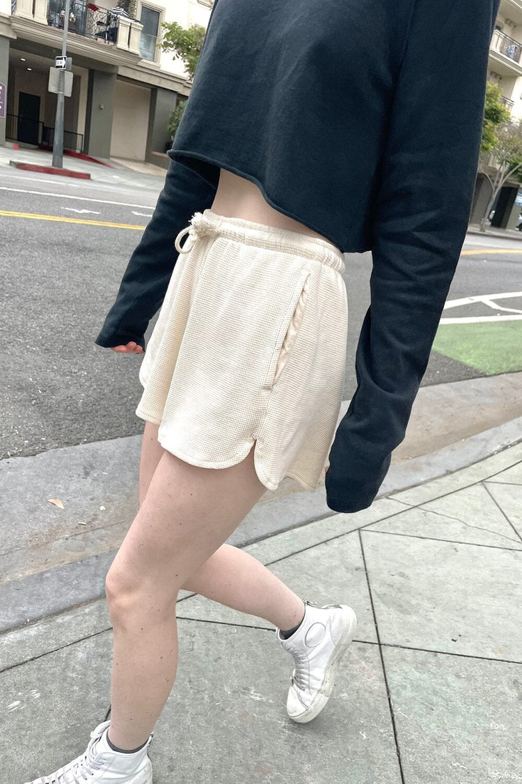 Summer Thermal Shorts | Ivory / XS