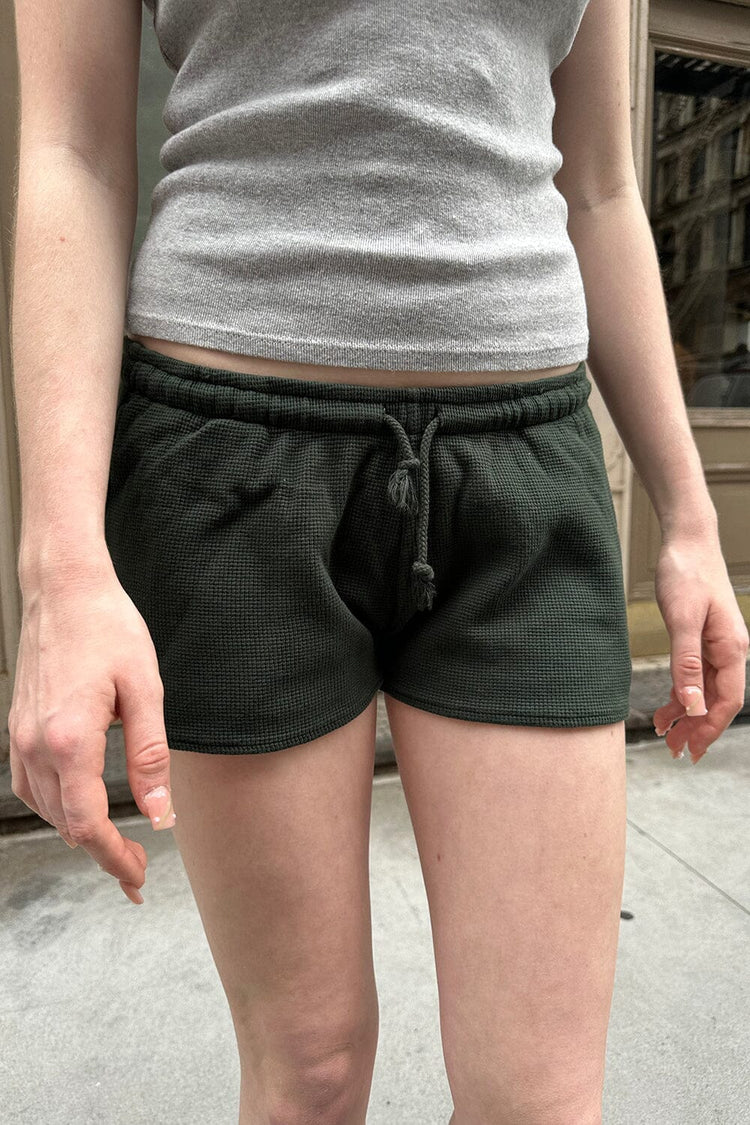 Summer Thermal Shorts | Dark Green / XS