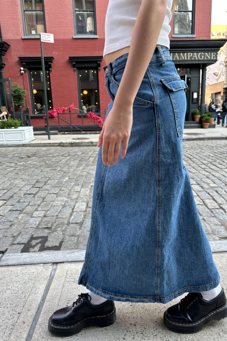Kenzie 90's Denim Skirt – SJCM ONLINE (SINGAPORE) PTE LTD