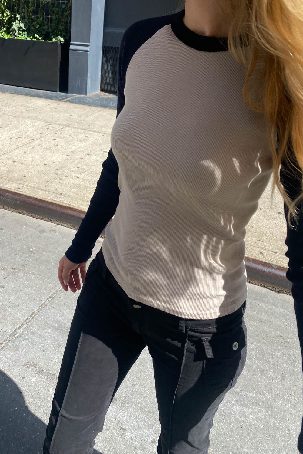 Taupe Navy Blue / S