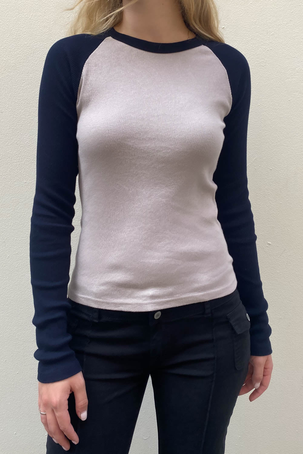 Taupe Navy Blue / S