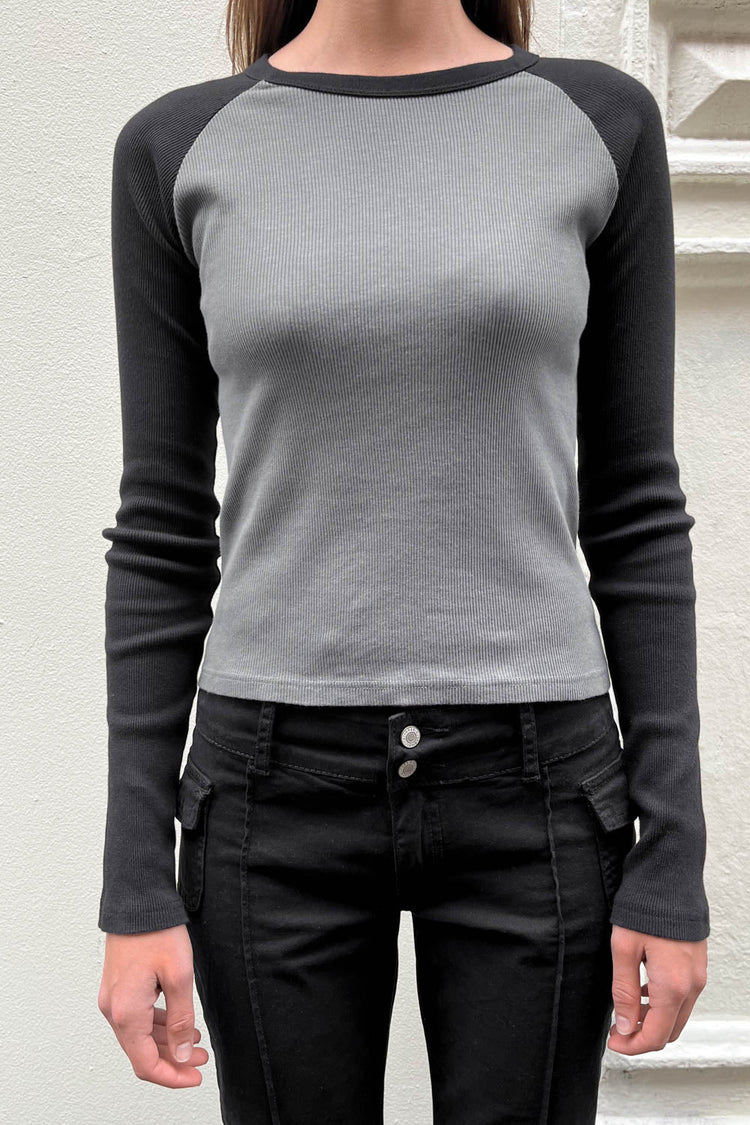 Bella Top | Iron Black / S