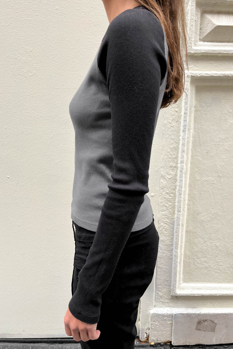 Bella Top | Iron Black / S