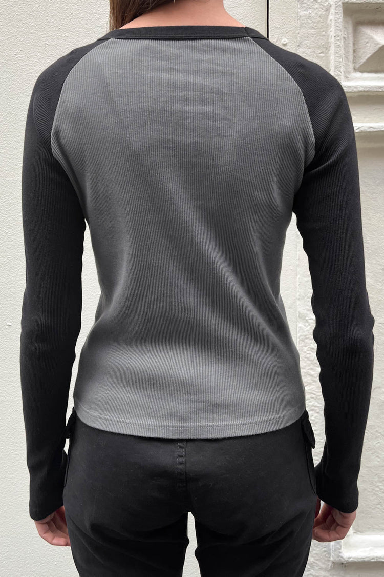 Bella Top | Iron Black / S