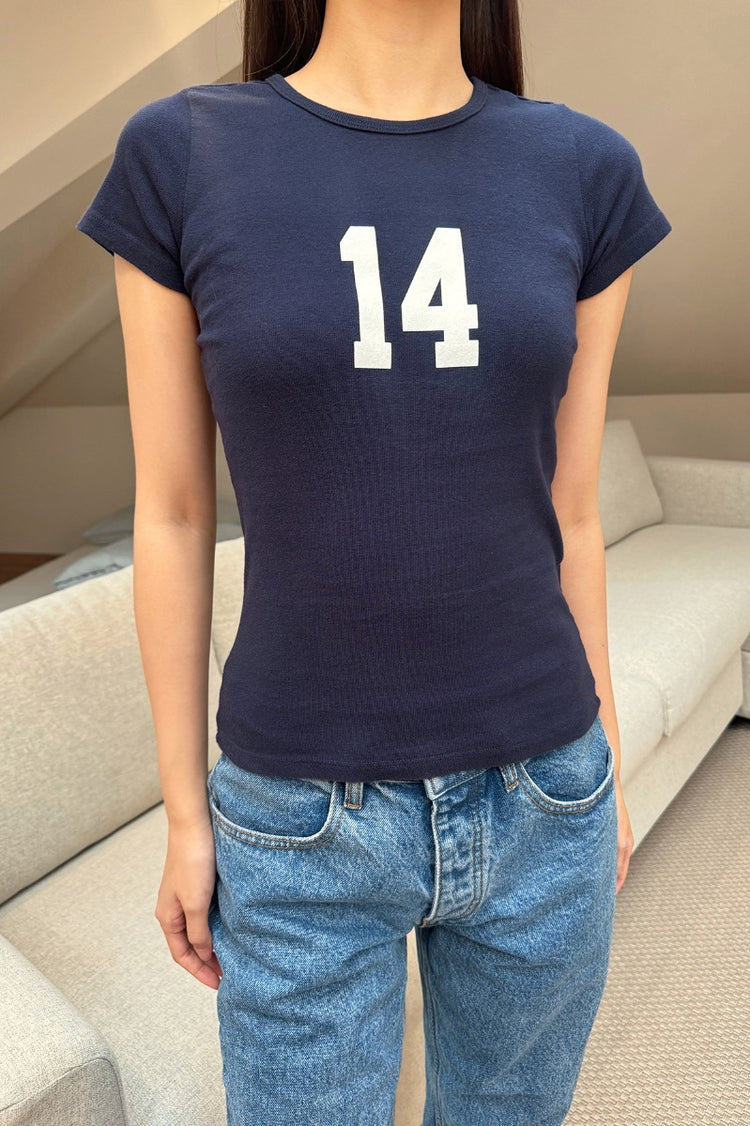 Hailie 14 Top | Navy / S