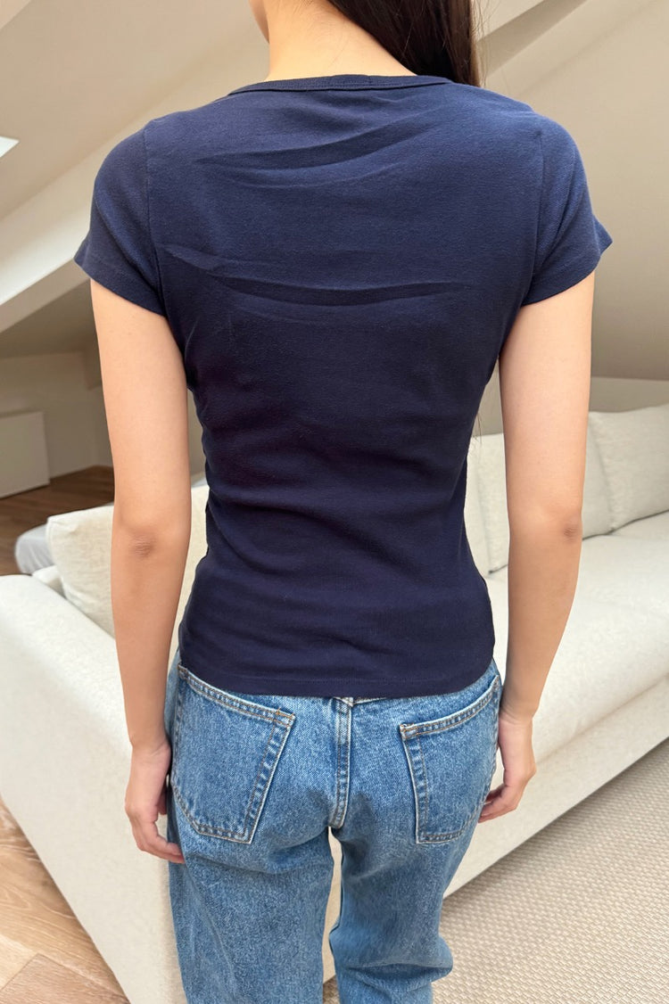 Hailie 14 Top | Navy / S