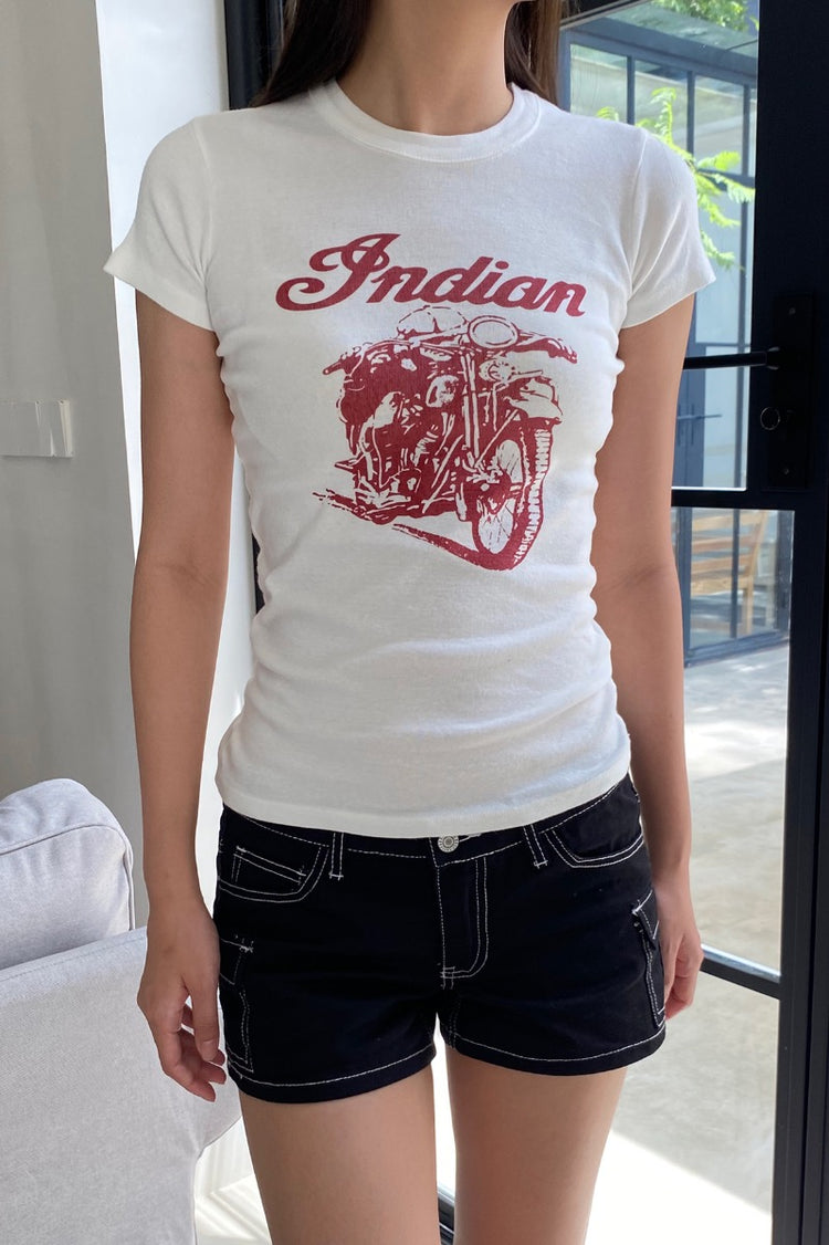 Hailie Indian Top | White / S
