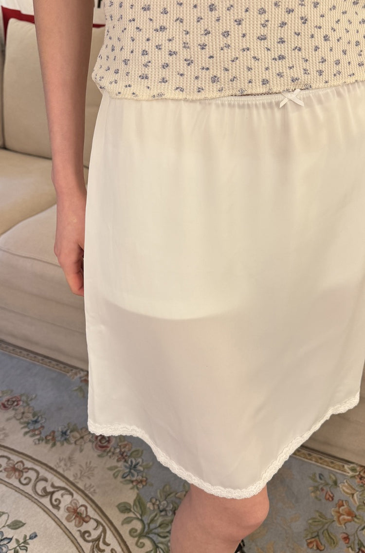 Cecilia Skirt | White