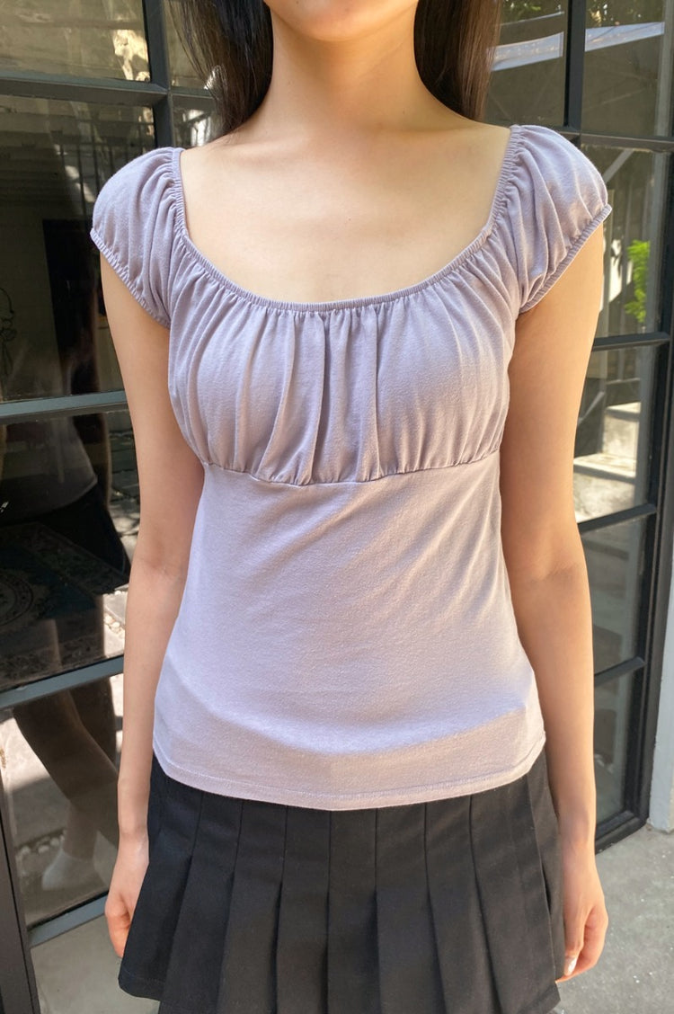 Casey Top | Purple / XS/S