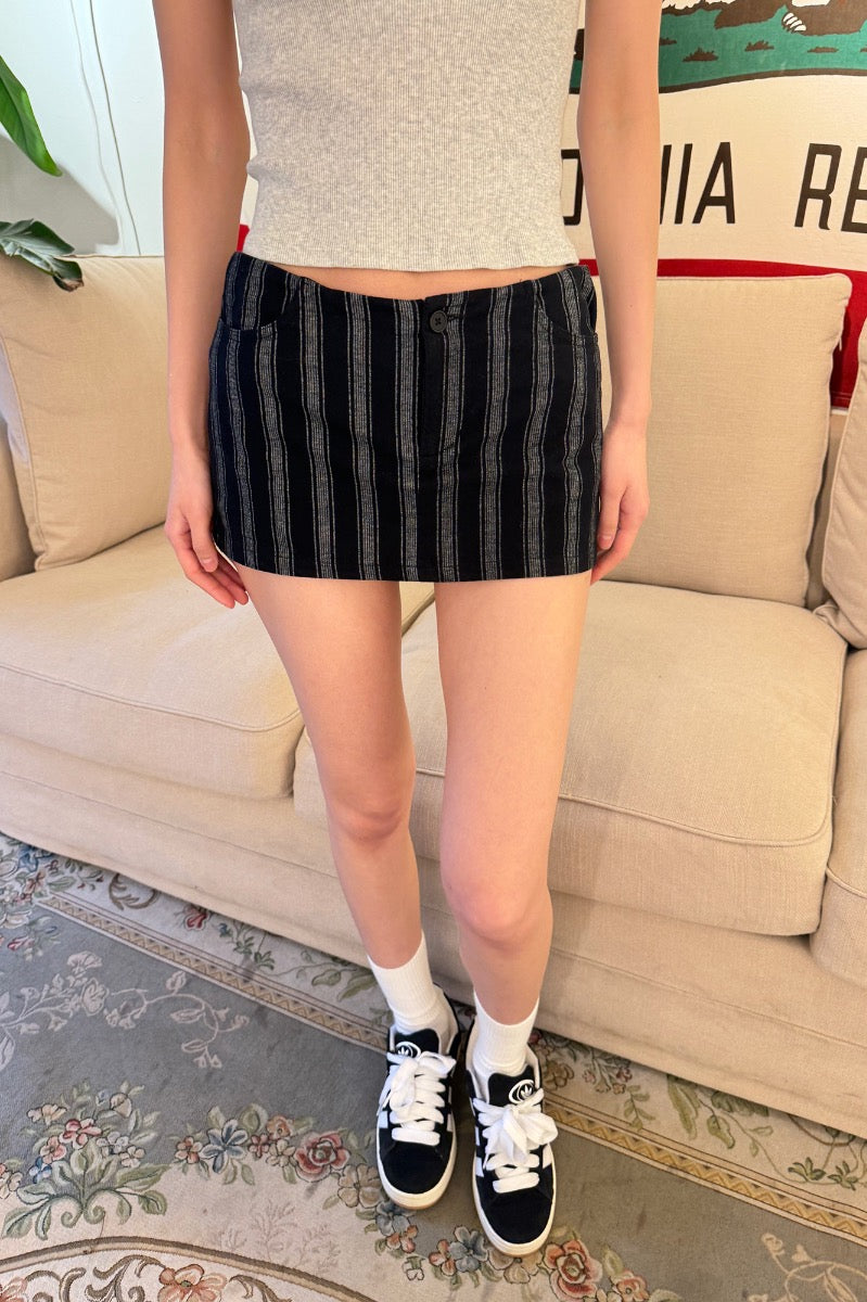 Black With White Stripes