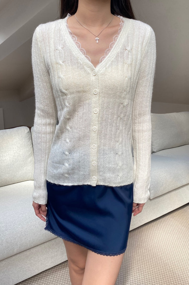 Andi Knitted Top | Beige / S