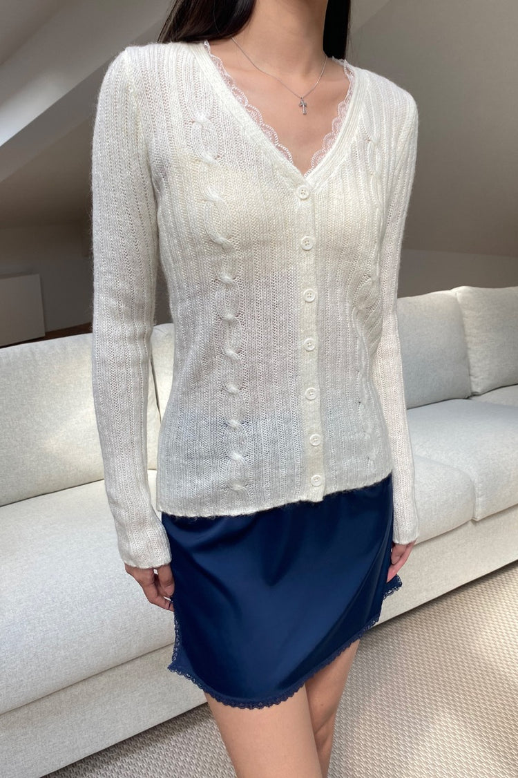 Andi Knitted Top | Beige / S