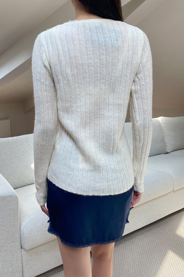 Andi Knitted Top | Beige / S