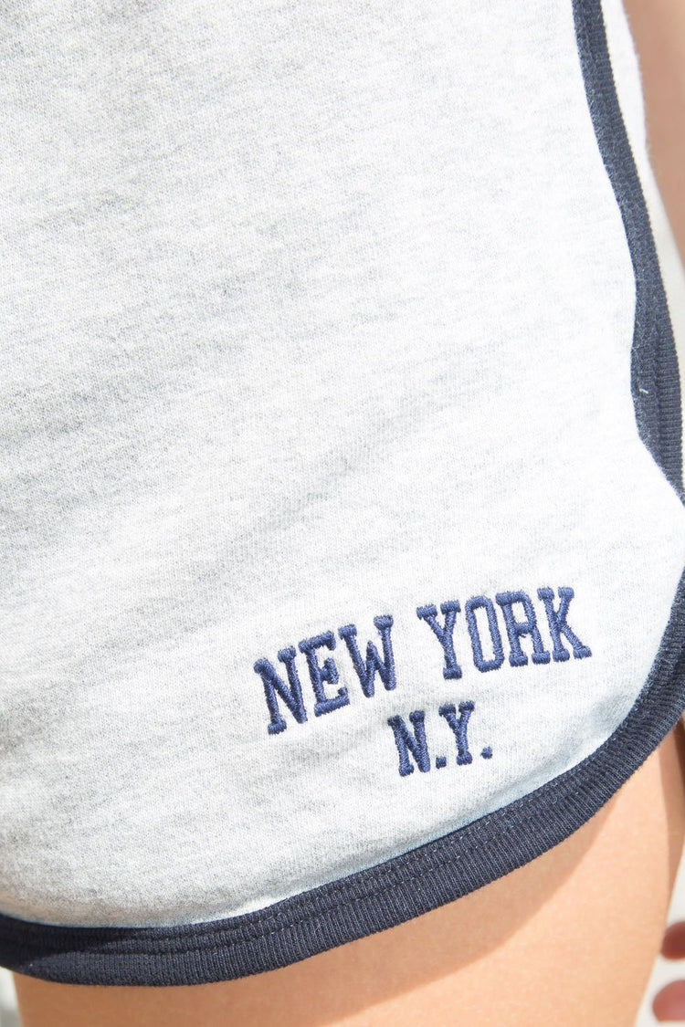 Lisette New York N.Y. Shorts | Light Heather Grey / S