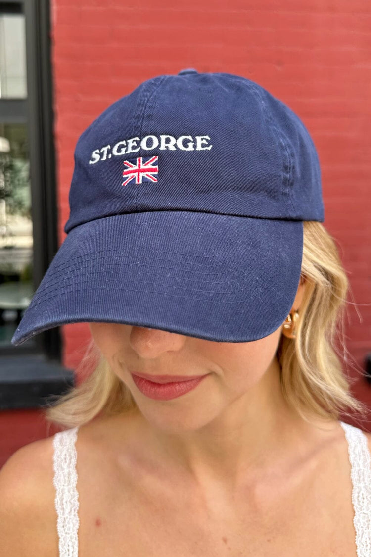 Katherine St. George Cap | Navy Blue