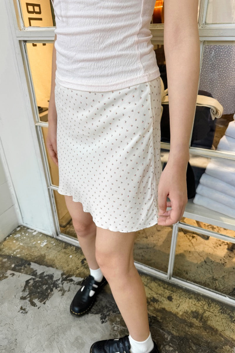 Beige with Red Floral / XS/S