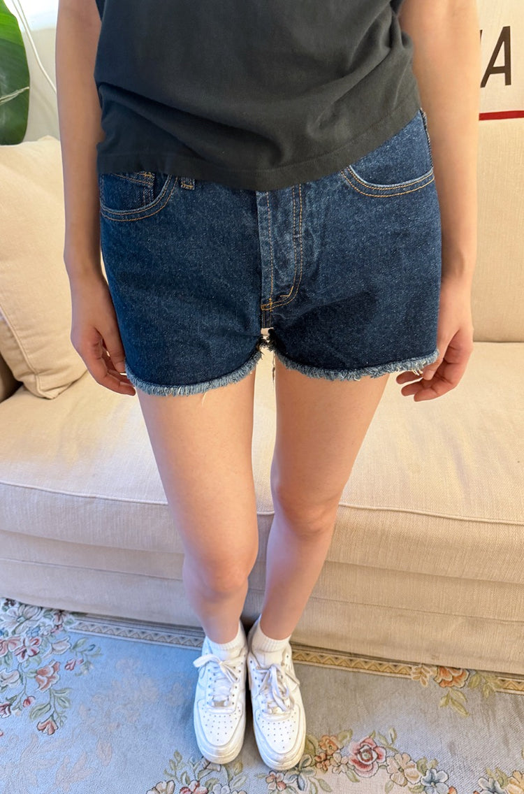 Madalena Shorts | Dark Denim / S