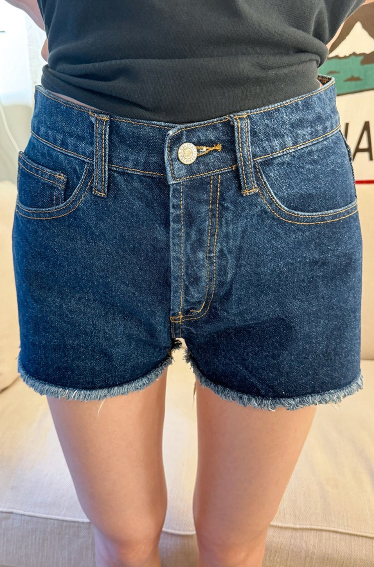 Madalena Shorts | Dark Denim / S