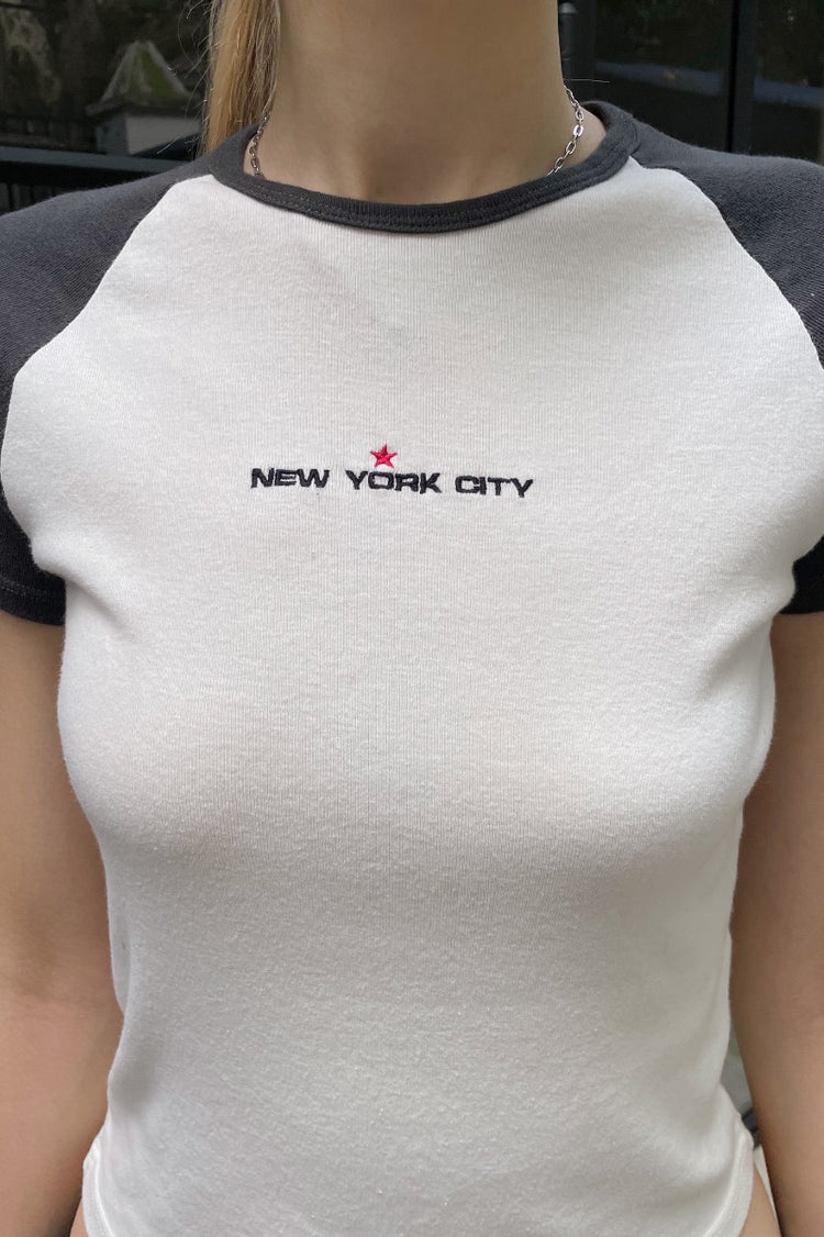 Bella New York City Top | White / S