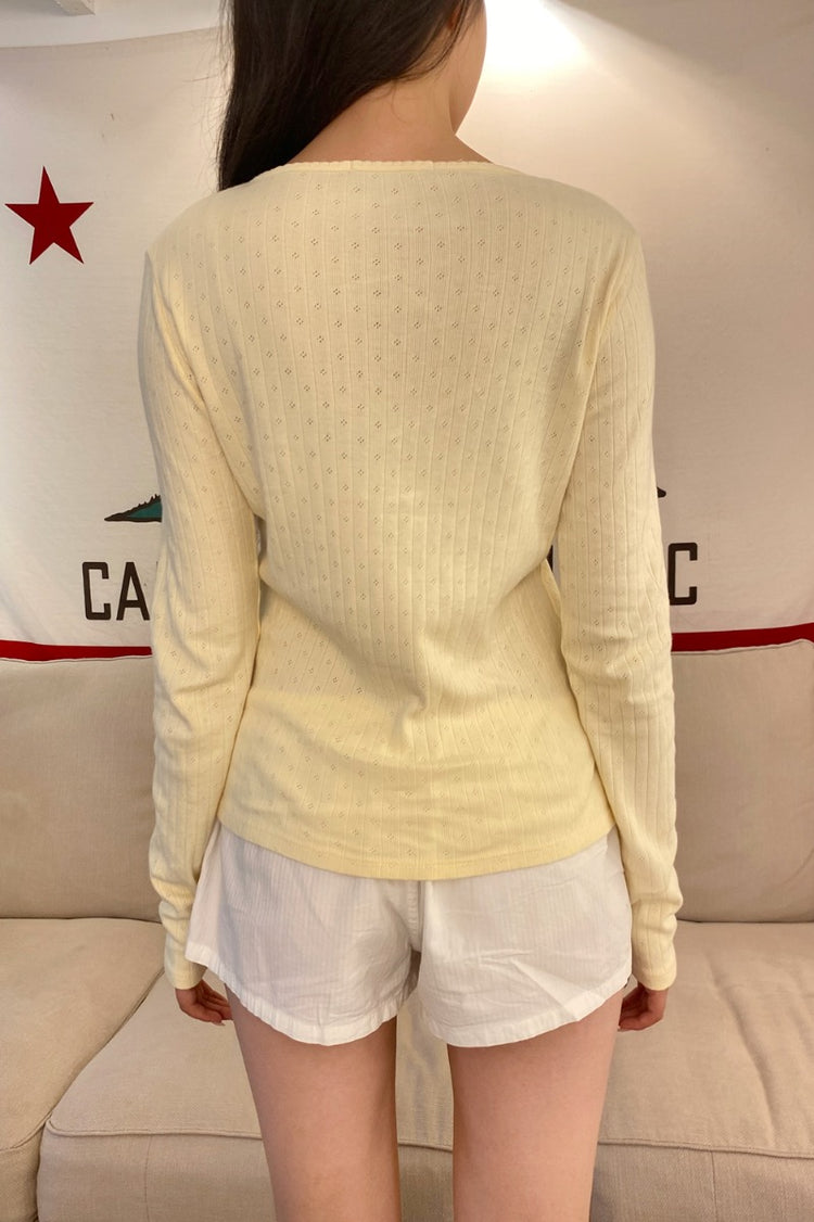 Zelly Eyelet Top | Zelly Eyelet Top